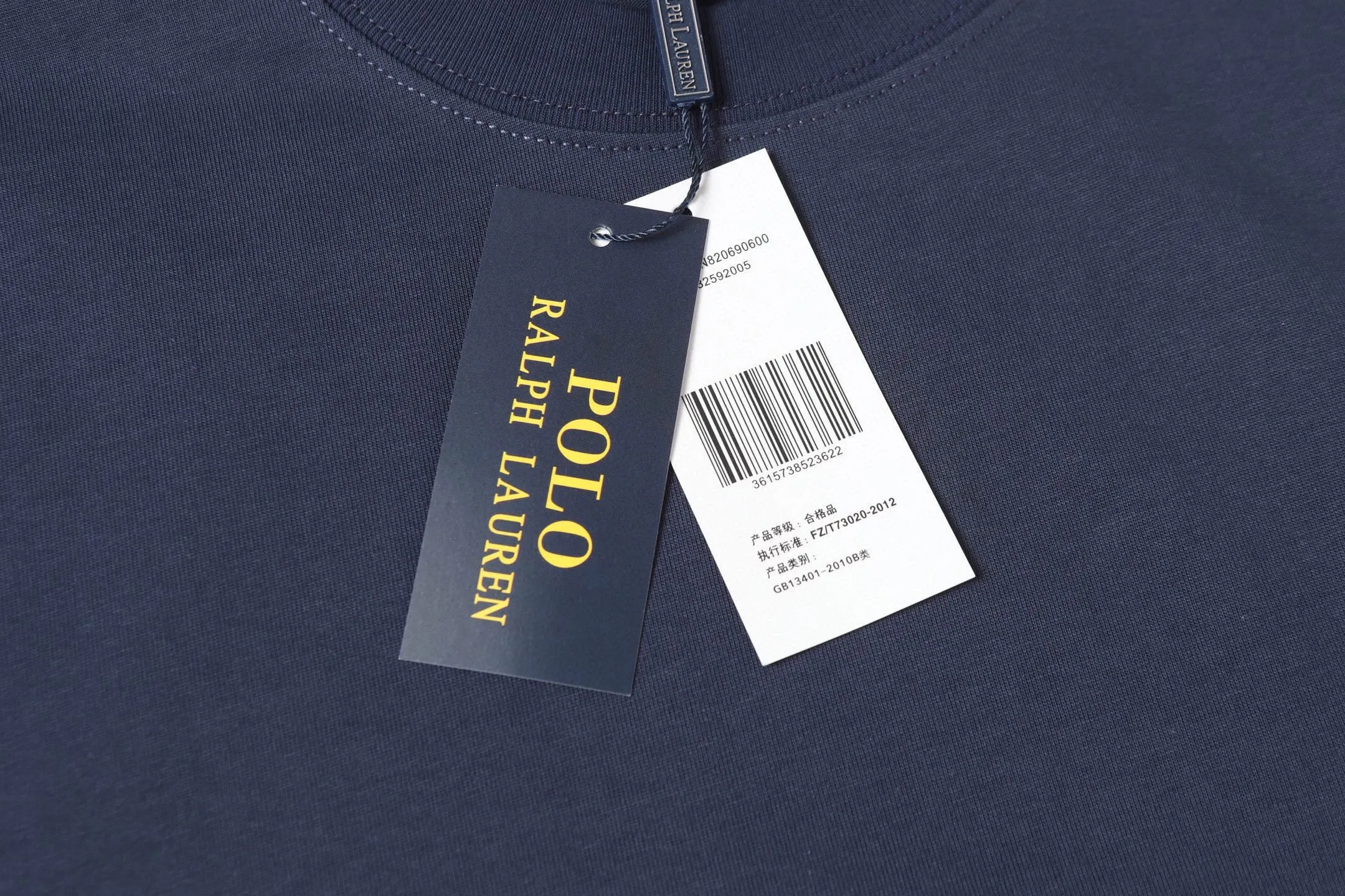 Ralph Lauren/ Classic logo T Os Same Style ：Black White Blue Gray Size：S M L XL